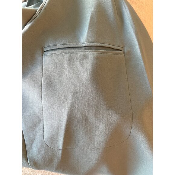 Athleta Eastbound Blazer Size 20 Minamilisitc Soft Green Travel Jacket #986273 N - Picture 9 of 10